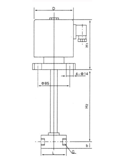 ZCZP-X系列帶信號電磁閥畫線圖